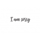 Kaart "I am sorry"